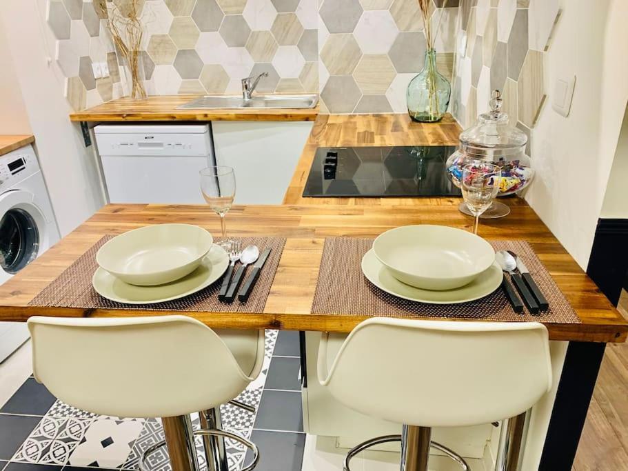 Appartement T2 Ideal Pour Familles Ou Sejour D Affaire Argenteuil Buitenkant foto